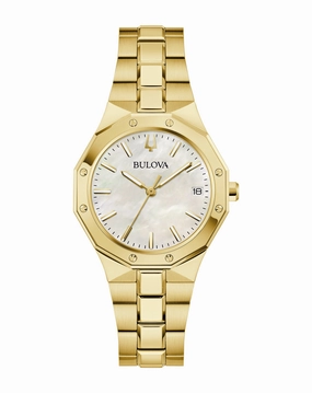 Bulova Prestige Classic White Dial Stainless Steel Watch 97M119