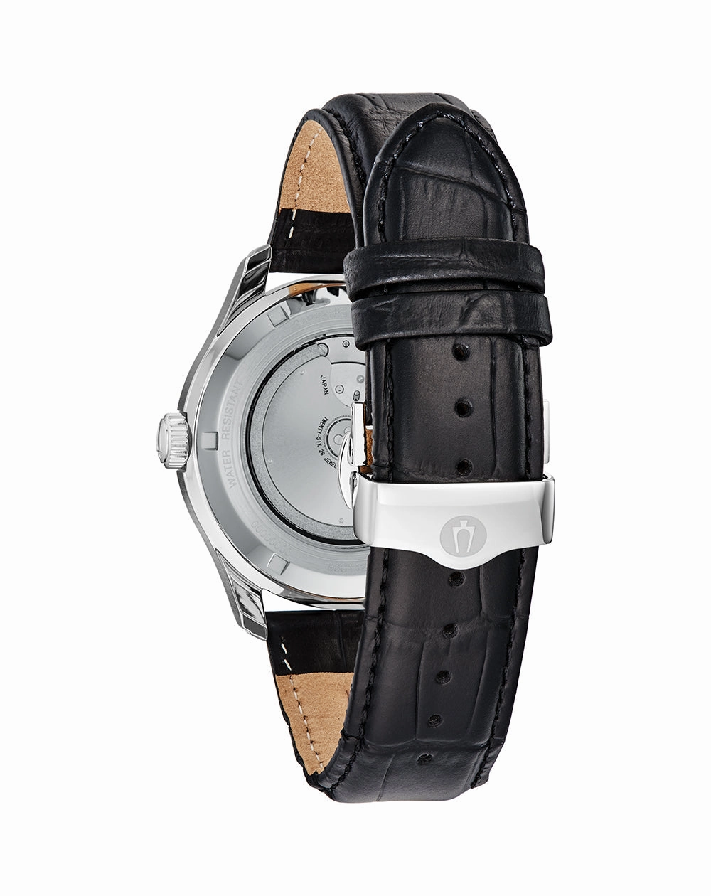 Bulova Wilton Automatic Men's Watch with Sapphire Crystal and 40-Hour Power Reserve 96C141