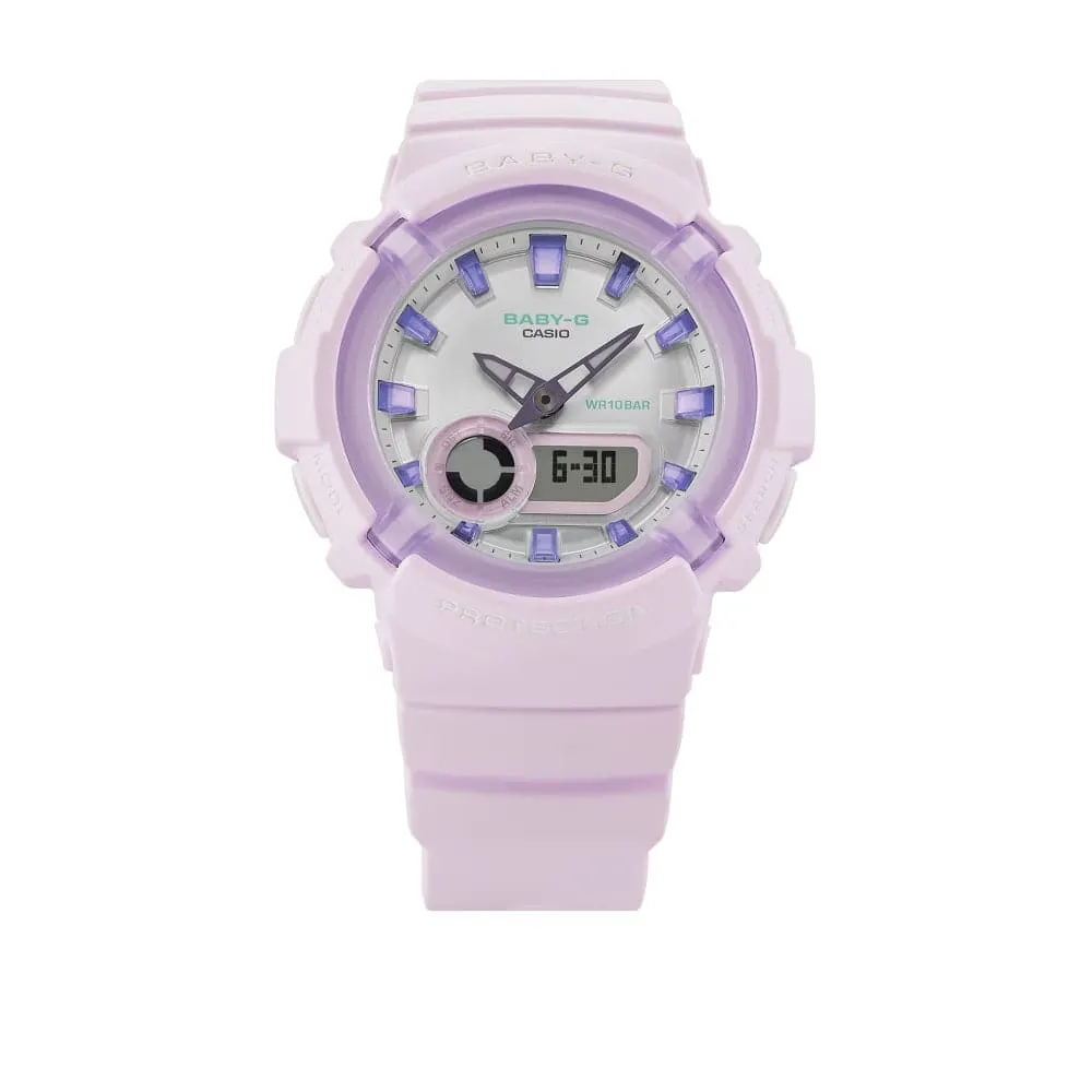 Casio Baby-G Analog-Digital Purple Women Watch BGA-280SW-6ADR