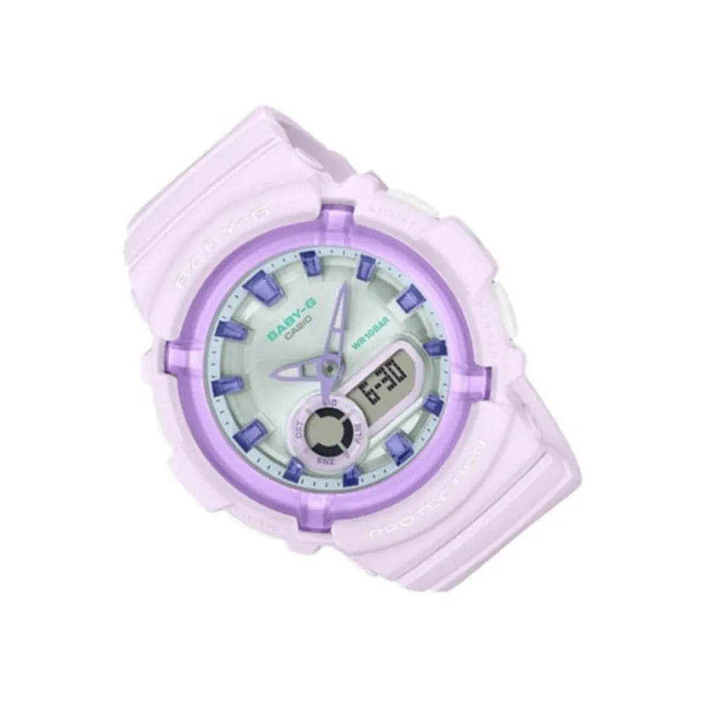 Casio Baby-G Analog-Digital Purple Women Watch BGA-280SW-6ADR