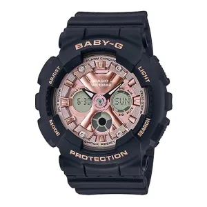 CASIO BABY-G BA-130-1A4DR-P BLACK RESIN WOMEN WATCH