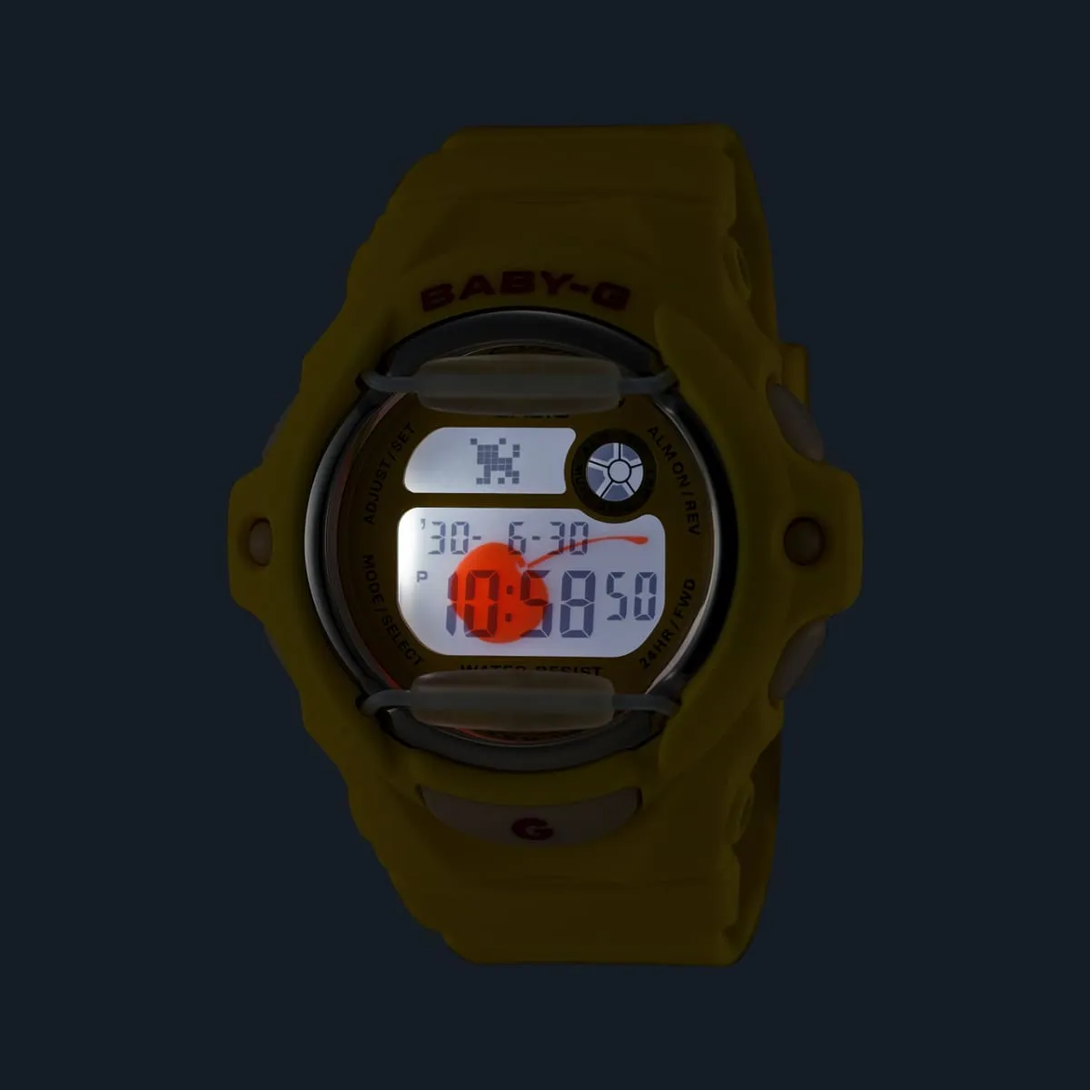 CASIO BABY-G BG-169CH SERIES CHERRY-ON-TOP DIGITAL WATCH