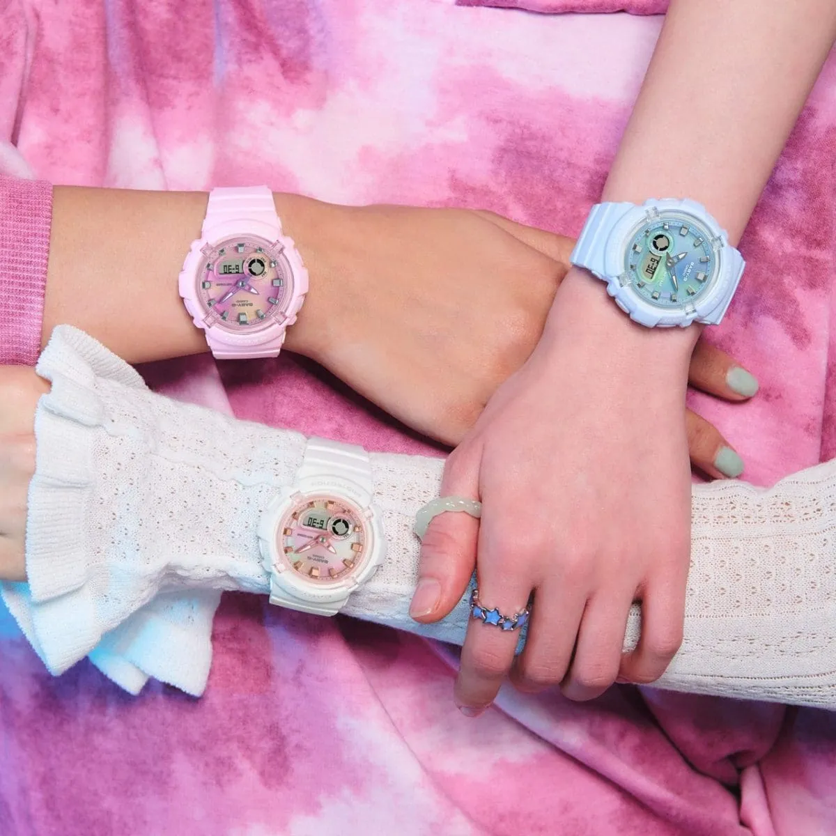 CASIO BABY-G BGA-280TD SERIES SOFT TIE DYE-LOOK WATCH