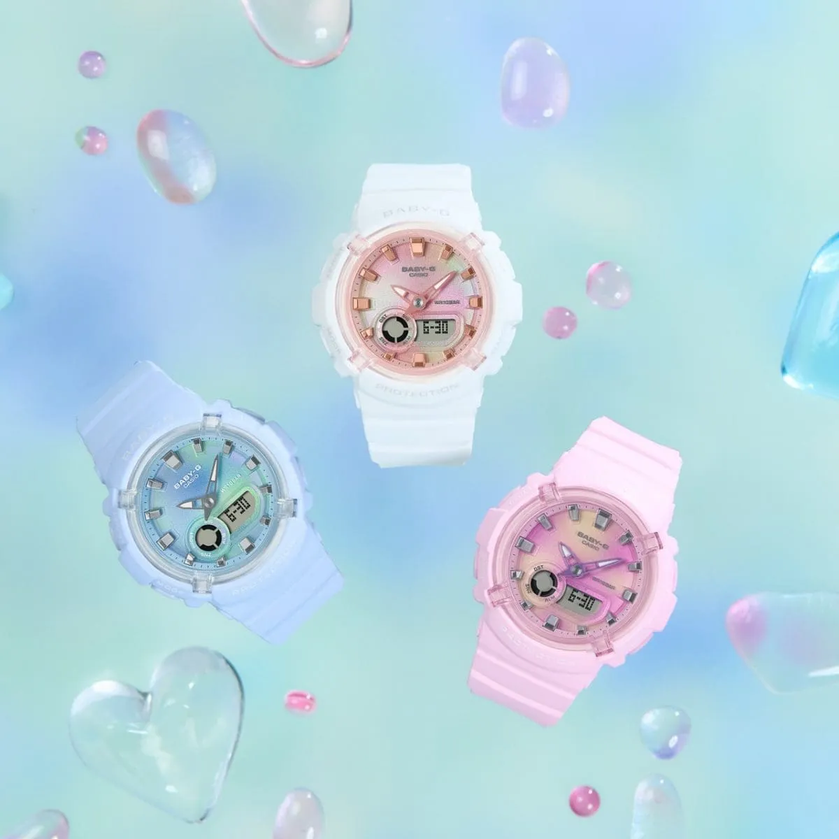 CASIO BABY-G BGA-280TD SERIES SOFT TIE DYE-LOOK WATCH