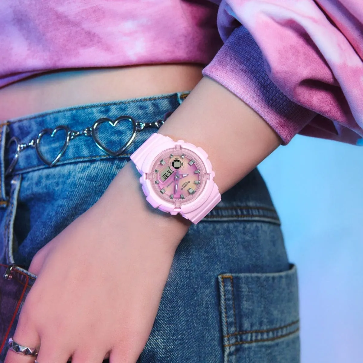 CASIO BABY-G BGA-280TD SERIES SOFT TIE DYE-LOOK WATCH