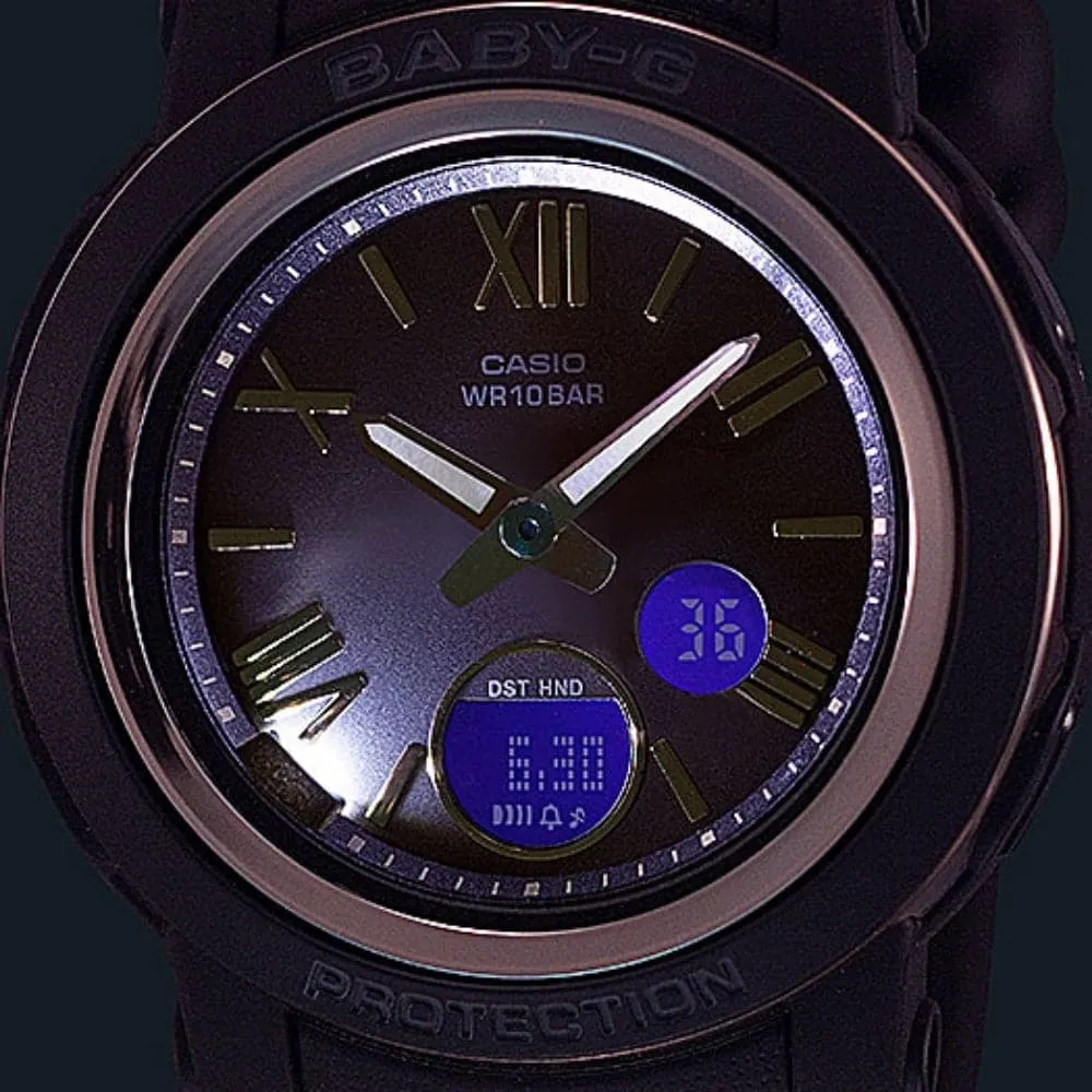 CASIO BABY-G BGA-290-1ADR BLACK RESIN STRAP WOMEN'S WATCH