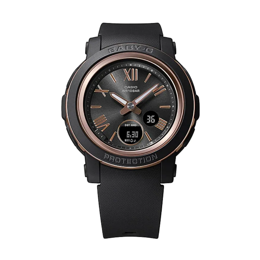 CASIO BABY-G BGA-290-1ADR BLACK RESIN STRAP WOMEN'S WATCH