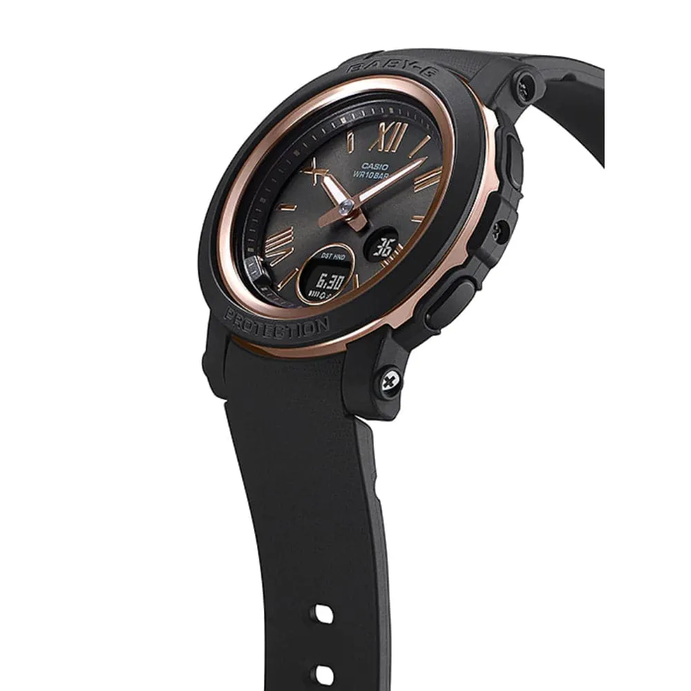 CASIO BABY-G BGA-290-1ADR BLACK RESIN STRAP WOMEN'S WATCH