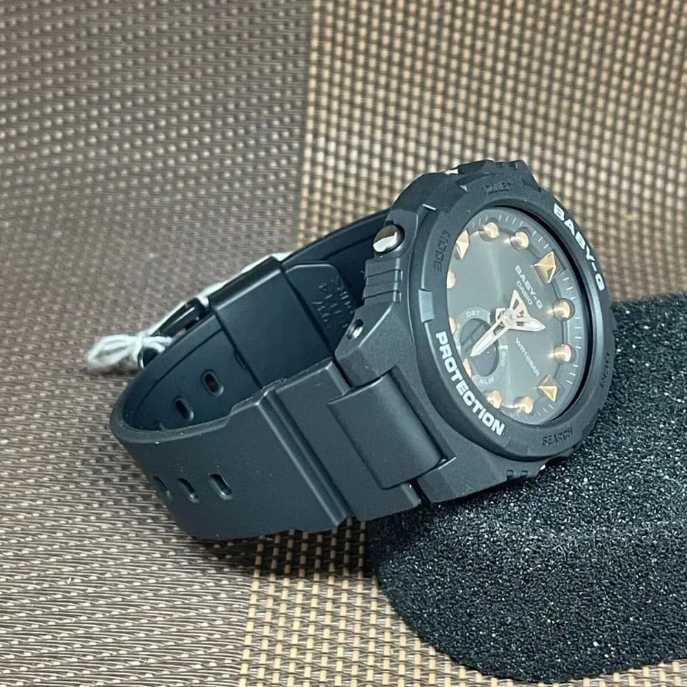 Casio Baby-G BGA-320 Series Black Resin Strap Women Watch BGA-320-1ADR
