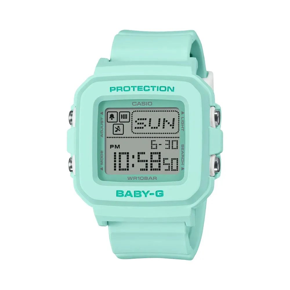 Casio Baby-G Digital Blue Resin Strap Women's Watch BGD-10-3DR