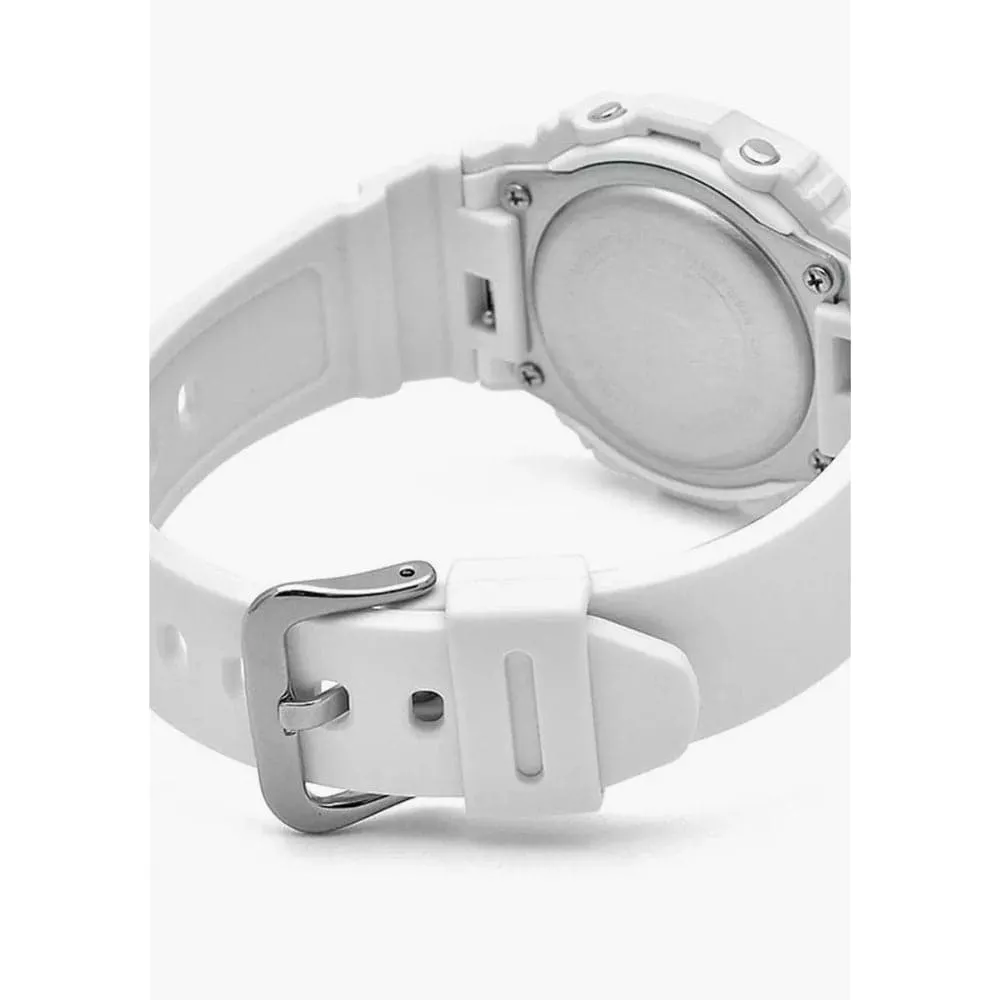 Casio Baby-G Digital White Resin Strap Unisex Watch BGD-565U-7DR-P