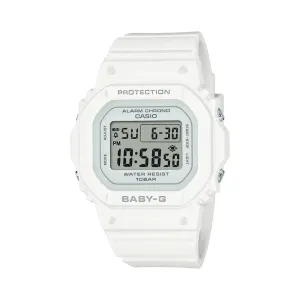 Casio Baby-G Digital White Resin Strap Unisex Watch BGD-565U-7DR-P
