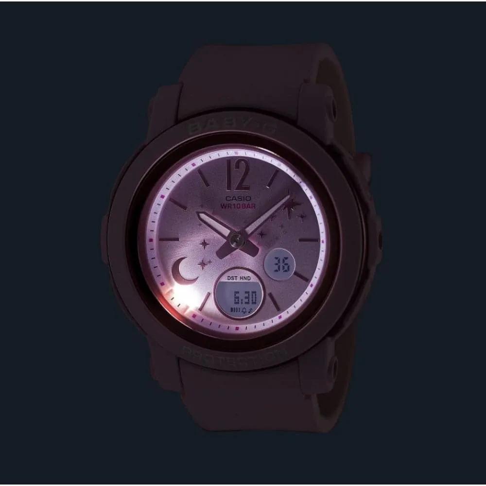 Casio Baby-G Pink Resin Strap Women Watch BGA-290DS-4ADR
