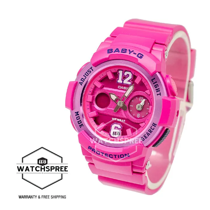 Casio Baby-G Sporty BGA-210 Series Standard Analog-Digital Ladies' Watch BGA210-4B2 BGA-210-4B2