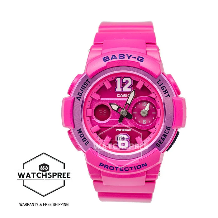 Casio Baby-G Sporty BGA-210 Series Standard Analog-Digital Ladies' Watch BGA210-4B2 BGA-210-4B2