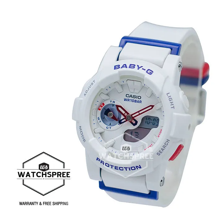 Casio Baby-G Standard Analog Digital Marine Tricolor Series Watch BGA185TR-7A BGA-185TR-7A