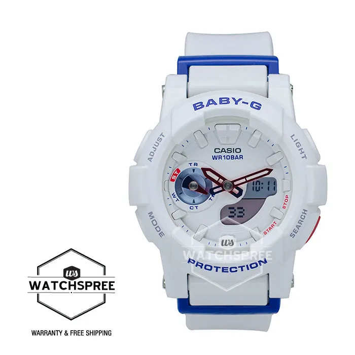 Casio Baby-G Standard Analog Digital Marine Tricolor Series Watch BGA185TR-7A BGA-185TR-7A