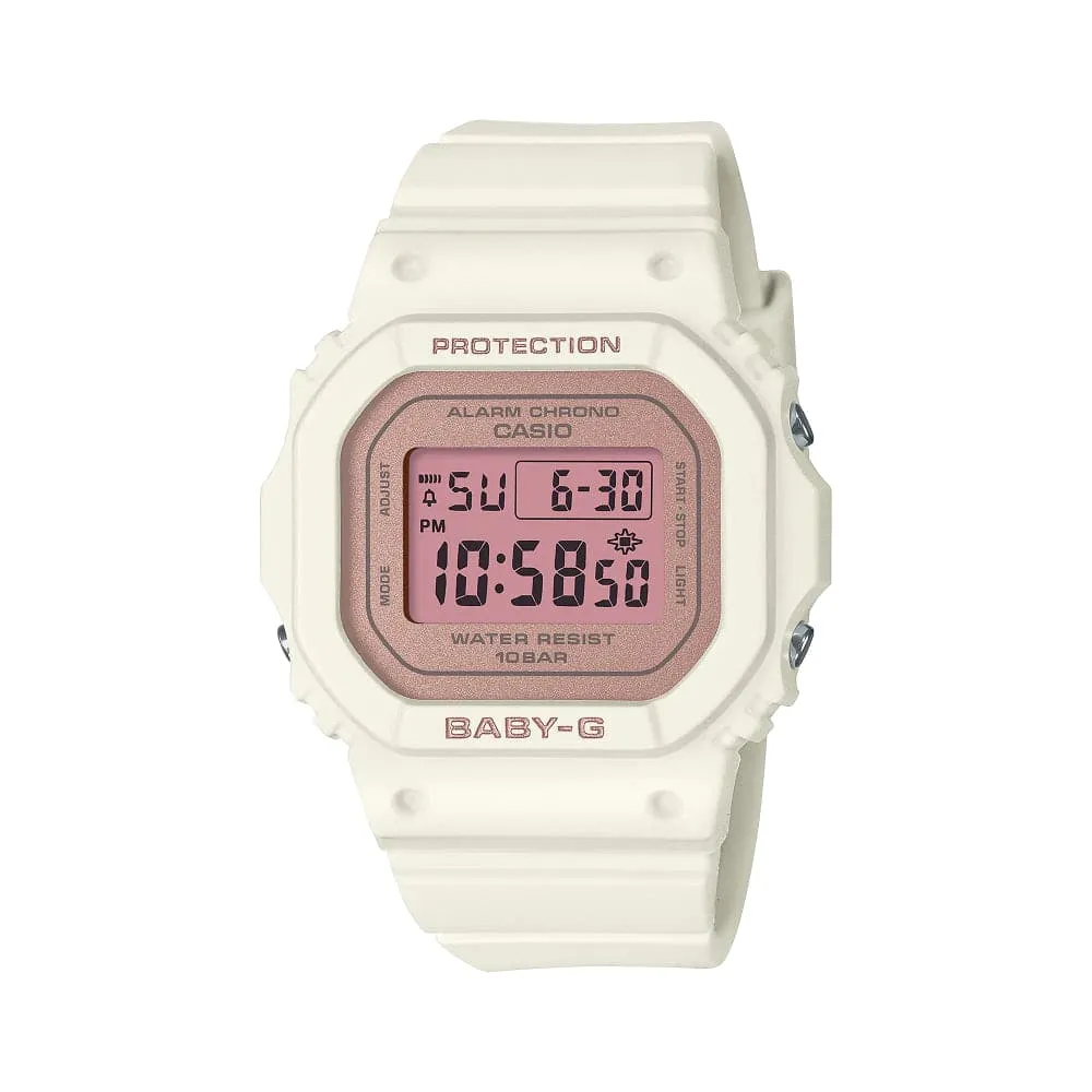 Casio Baby-G Standard Digital White Watch BGD-565SC-4DR-P