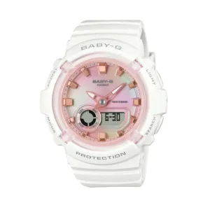 Casio Baby-G White Resin Strap Women Watch BGA-280TD-7ADR-P