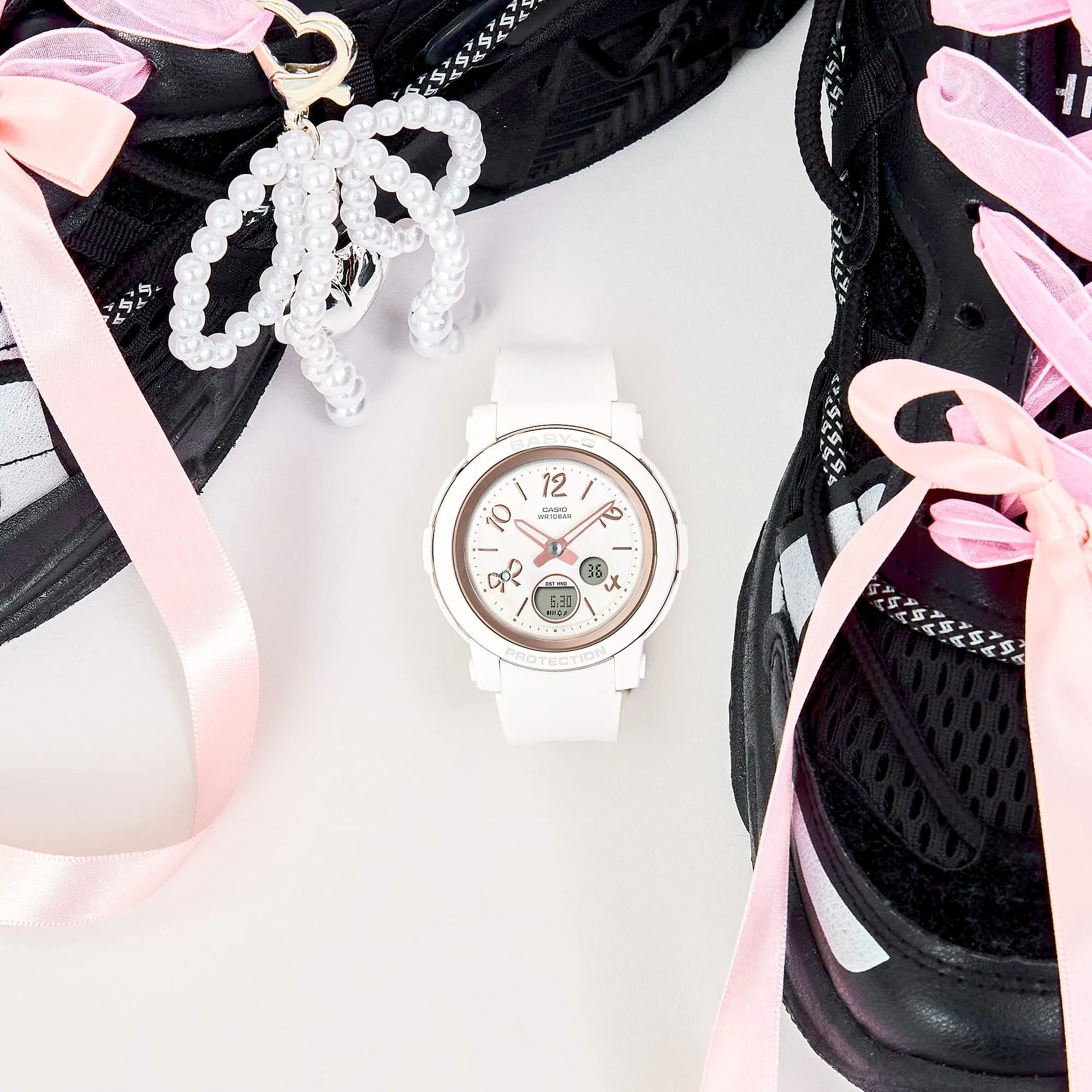Casio Baby-G White Resin Strap Women Watch BGA-290RA-7ADR