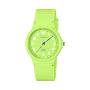 Casio Bio-Based Green Resin Band Watch LQ24B-3B