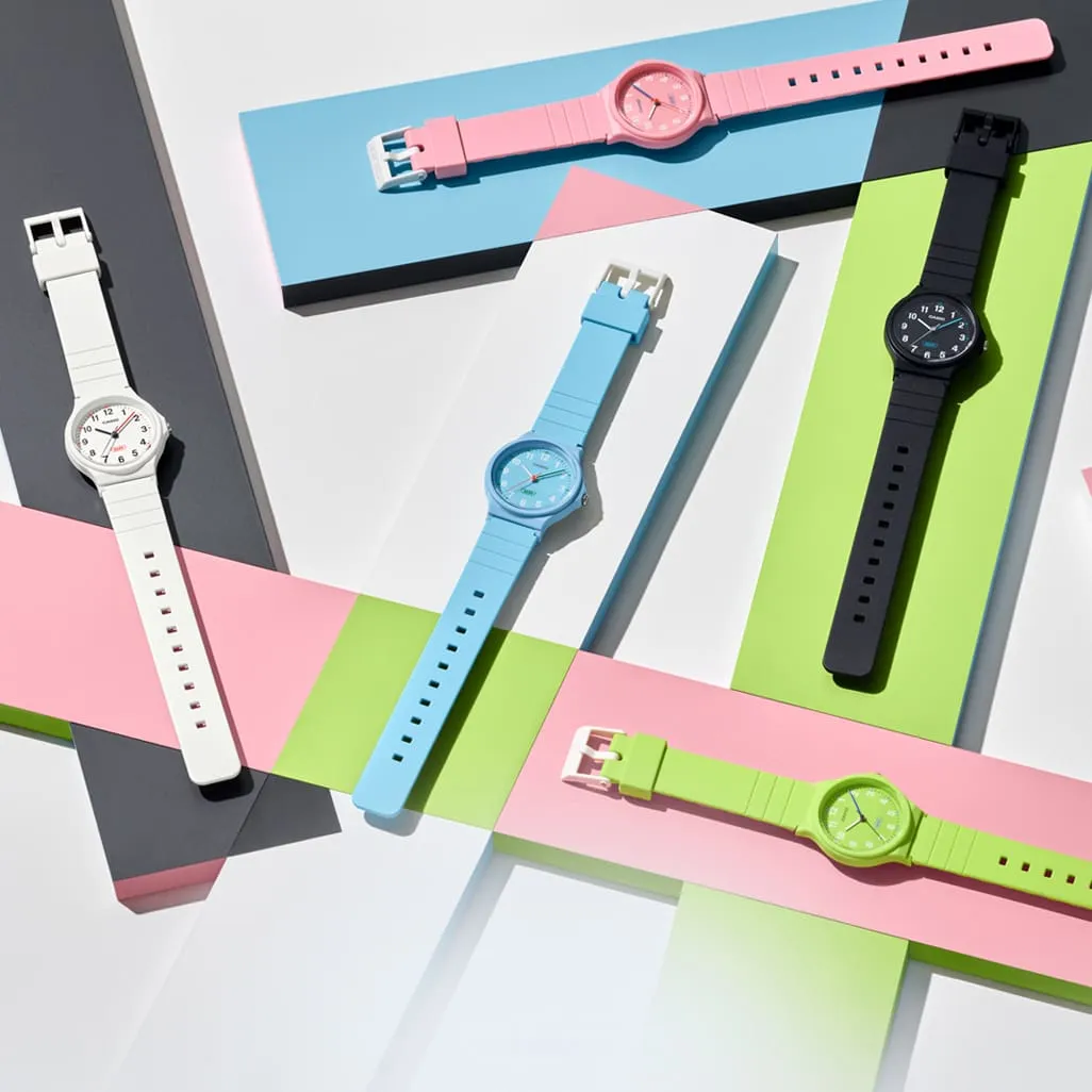 Casio Bio-Based Green Resin Band Watch LQ24B-3B