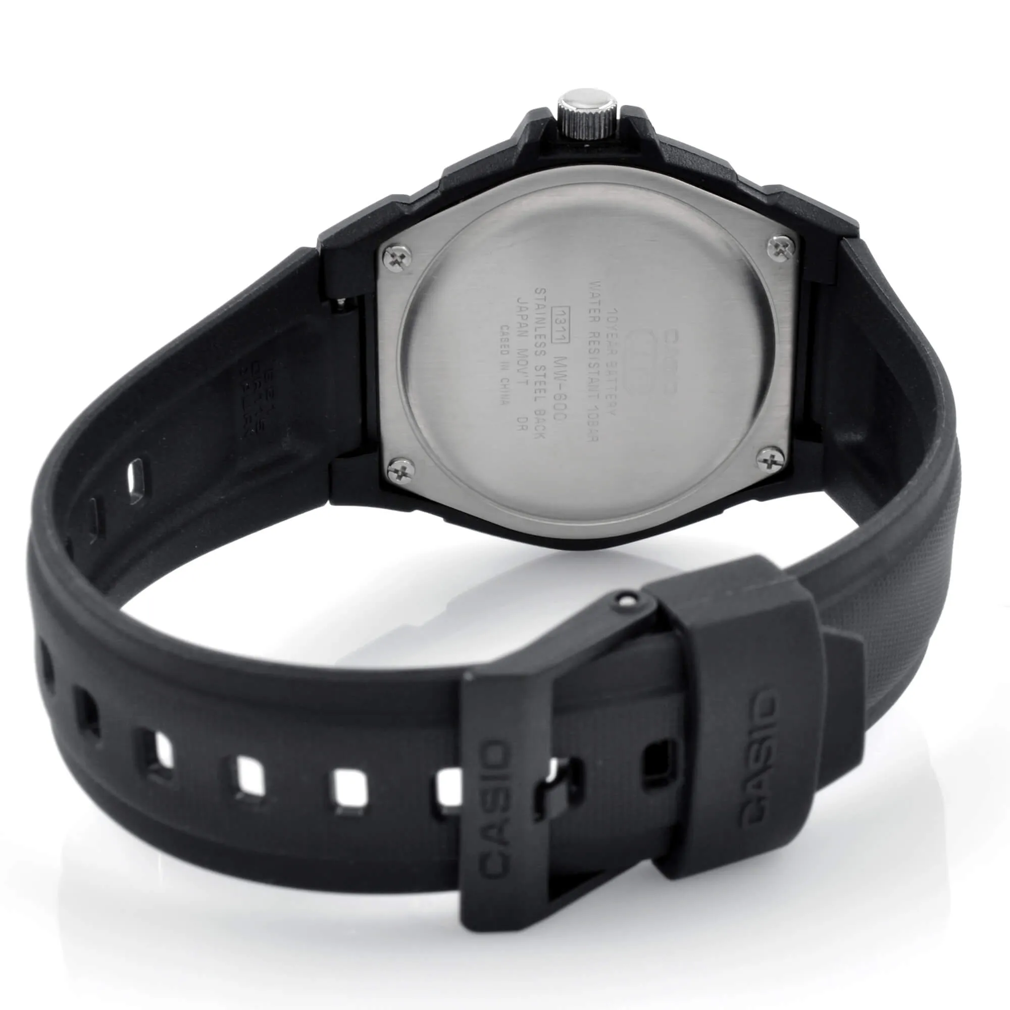 Casio Black Resin Case & Band Watch | MW600E-1A