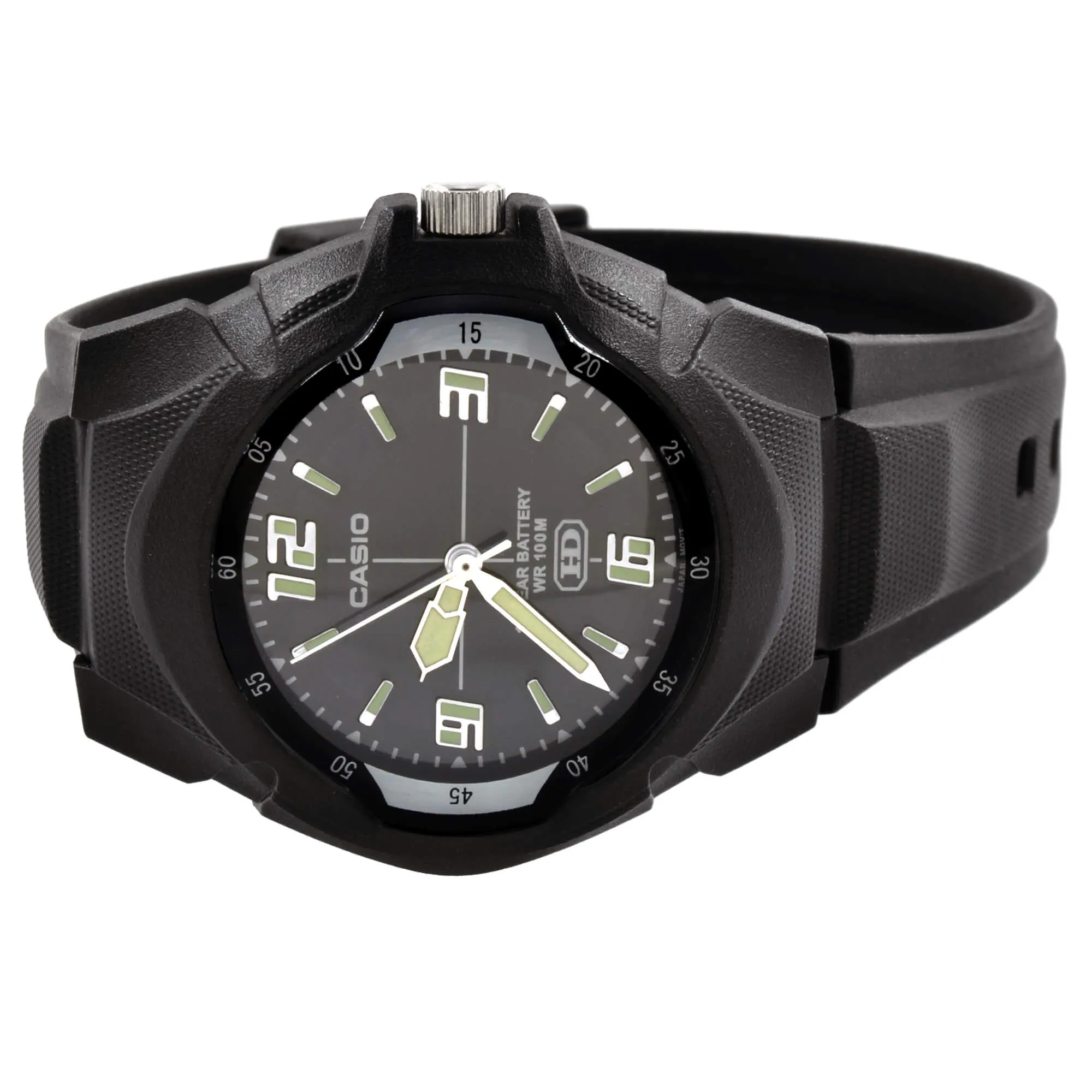 Casio Black Resin Case & Band Watch | MW600E-1A