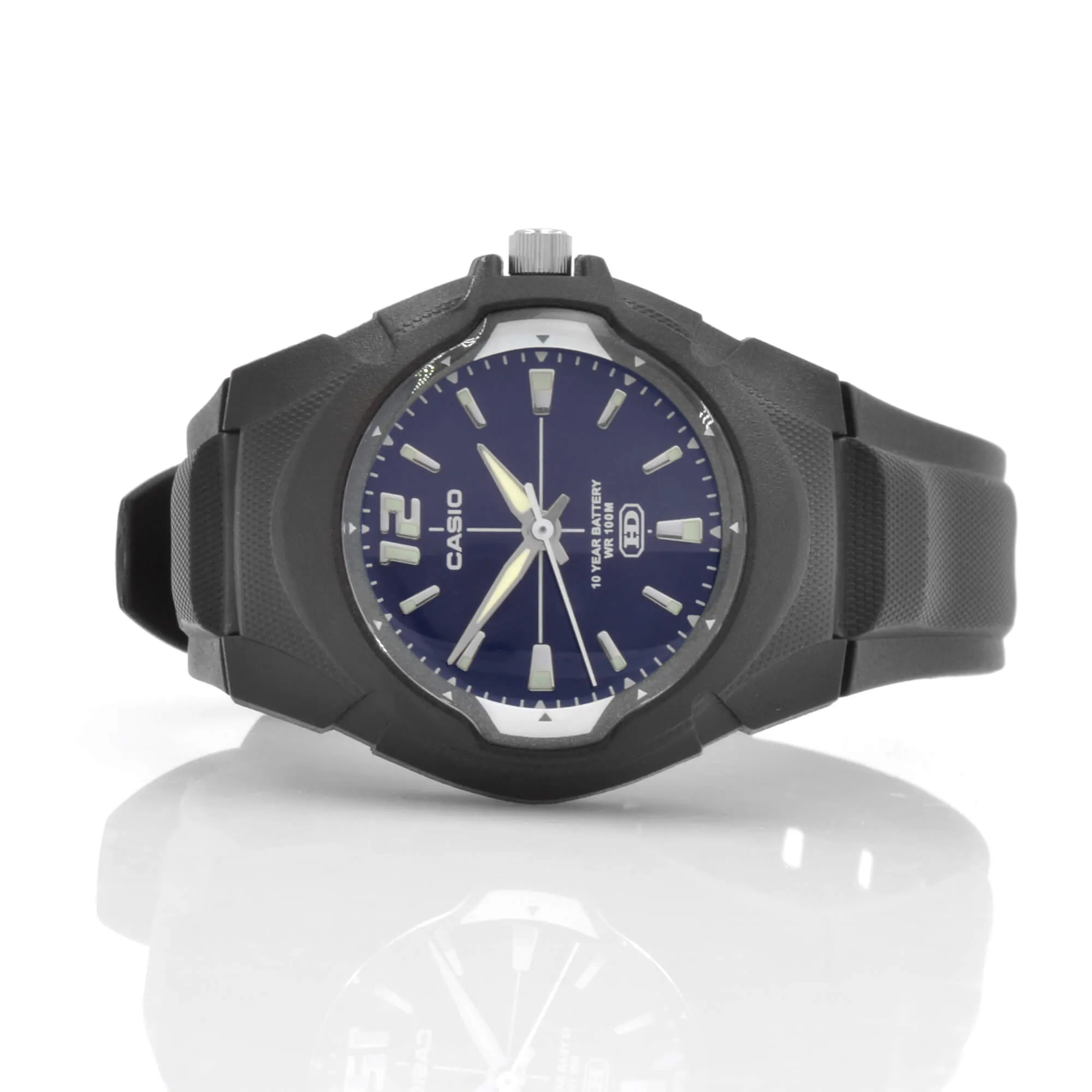 Casio Black Resin Case Black Band Watch | LX-600E-2AV