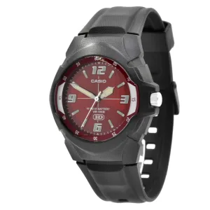 Casio Black Resin Case Black Band Watch | MW-600E-4A