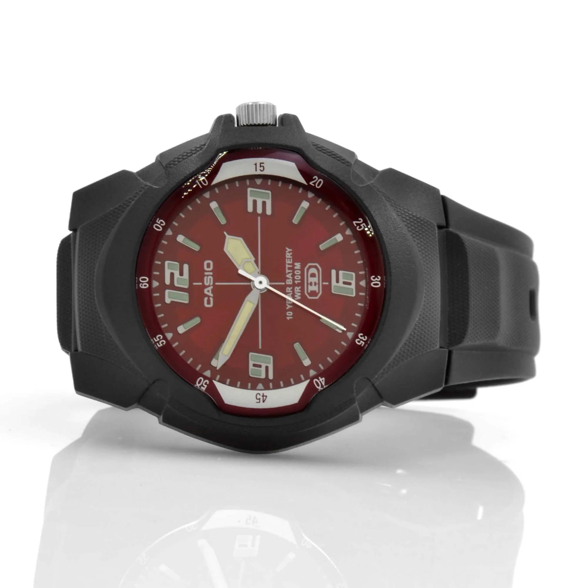 Casio Black Resin Case Black Band Watch | MW-600E-4A