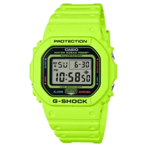 Casio G-Shock 5600 Series Digital Green Resin Strap Men's Watch DW-5600EP-9DR