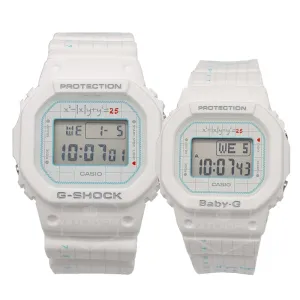 Casio G-Shock & Baby-G Couple 25th Anniversary G Presents Lover Collection's Limited Models LOV21B-7D