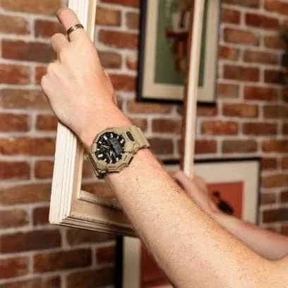 Casio G-Shock Analog-Digital Black Resin GA-010 With P Series