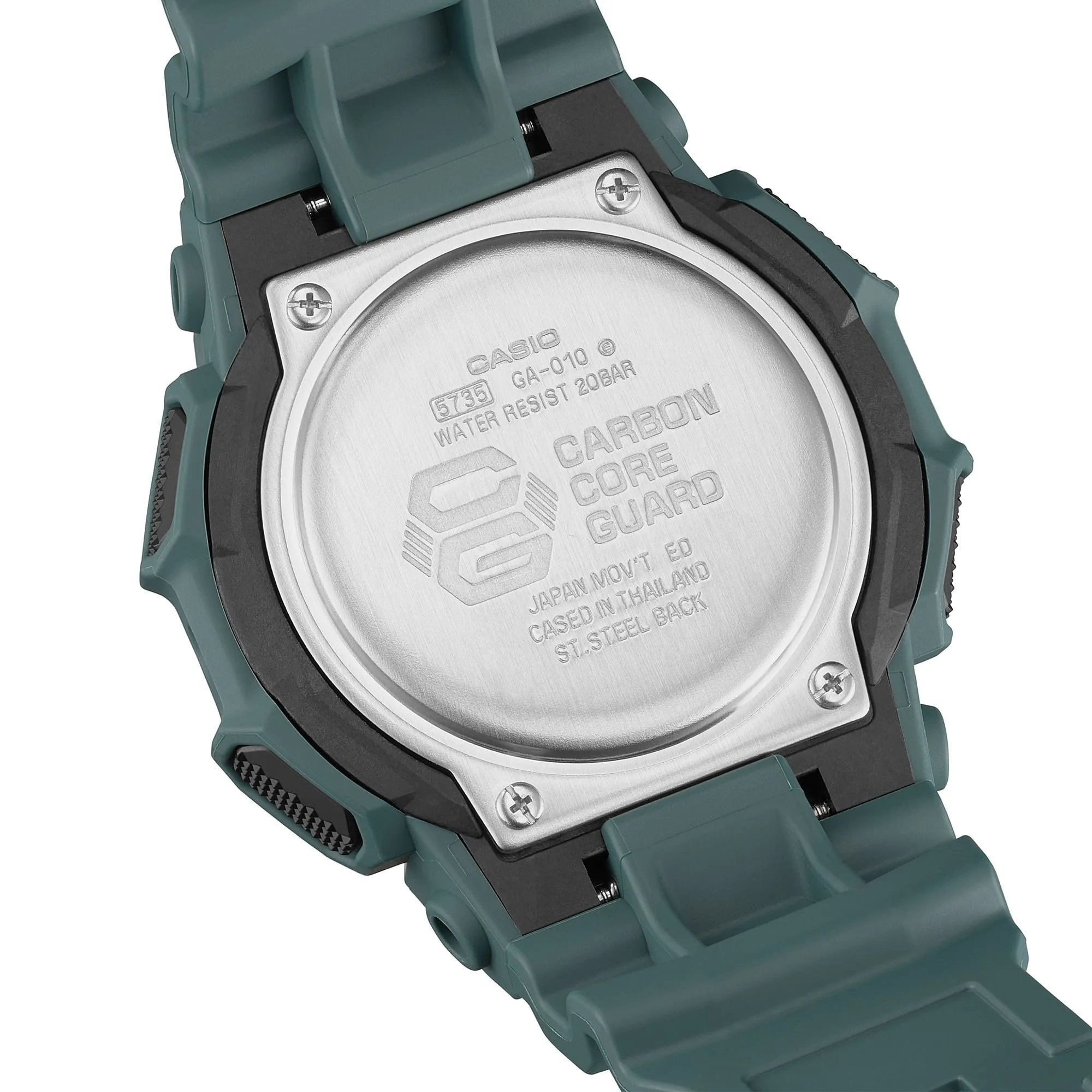 Casio G-Shock Analog-Digital Black Resin GA-010 With P Series