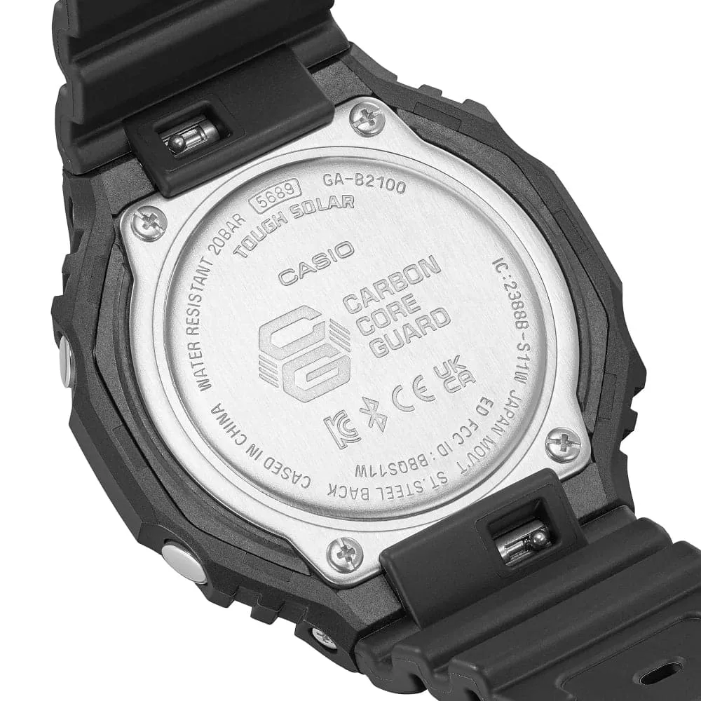 Casio G-Shock Black Dial & Resin Strap Men Watch GA-B2100-1ADR