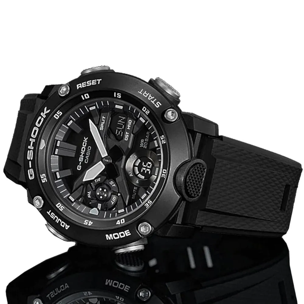 Casio G-Shock Black Dial Resin Strap Men Watch GA-2000S-1ADR-P