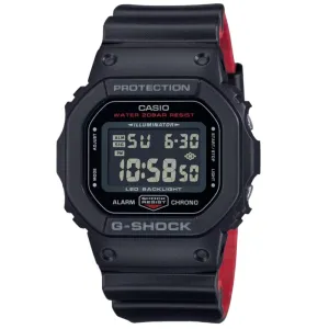 Casio G-Shock Black Resin Strap Men Watch DW-5600UHR-1DR