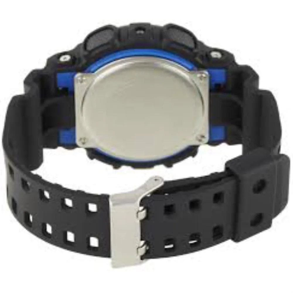Casio G-Shock Black Resin Strap Men Watch GA-100-1A2DR-P