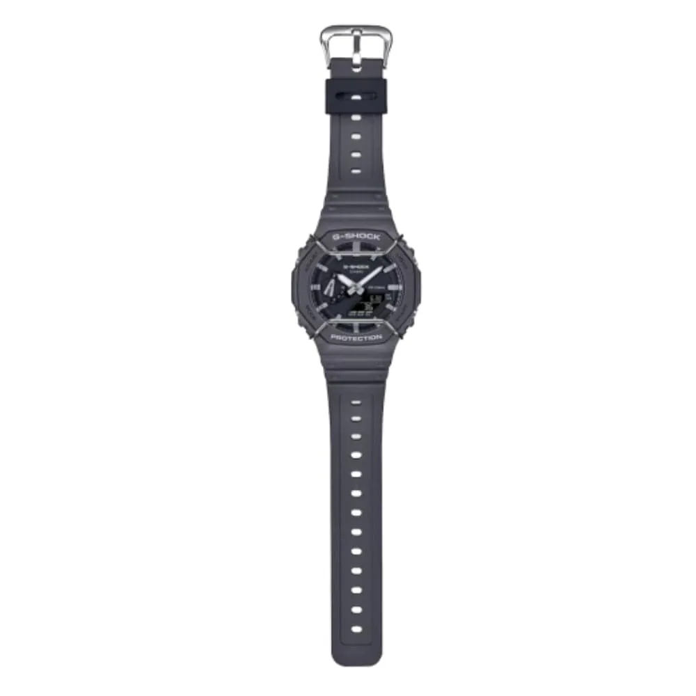 Casio G-Shock Black Resin Strap Men Watch GA-2100PTS-8ADR-P