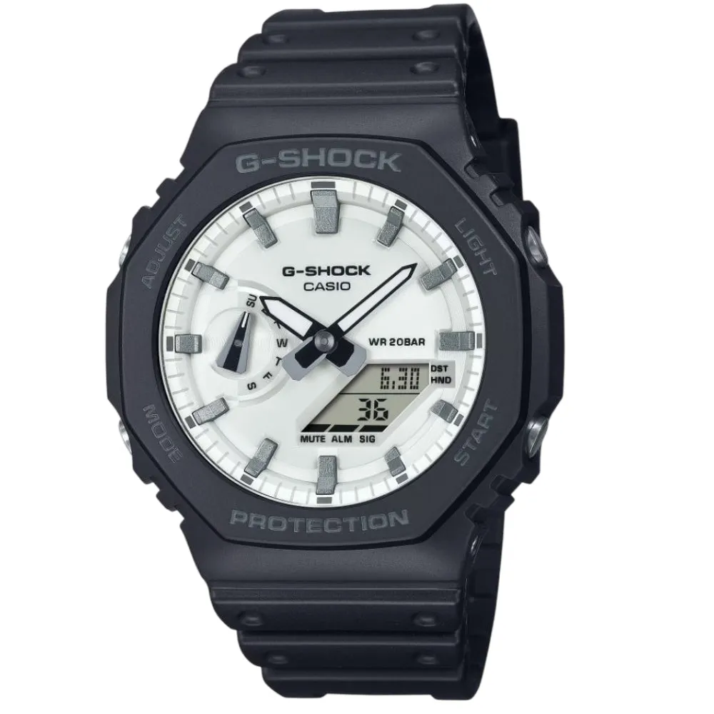 Casio G-Shock Black Resin Strap Men Watch GA-2100WD-1ADR