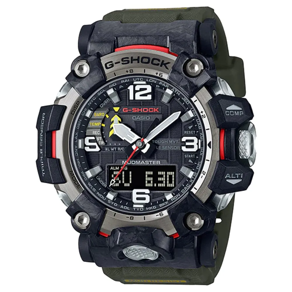 Casio G-Shock Black Resin Strap Men's Watch GWG-2000-1A3DR