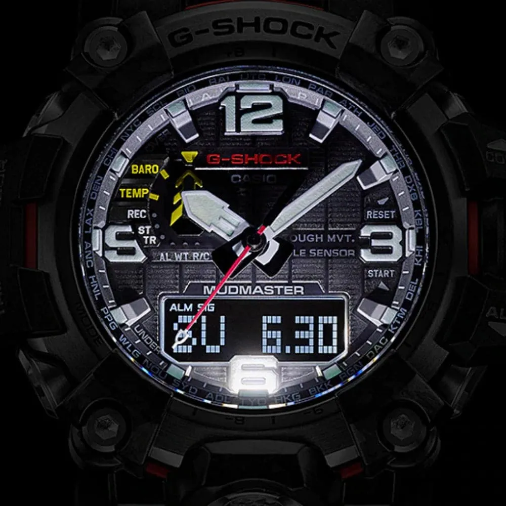Casio G-Shock Black Resin Strap Men's Watch GWG-2000-1A3DR