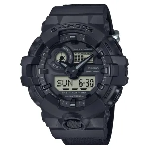 Casio G-Shock Black Resin Strap Shock Resistant Unisex Watch GA-700BCE-1ADR-P