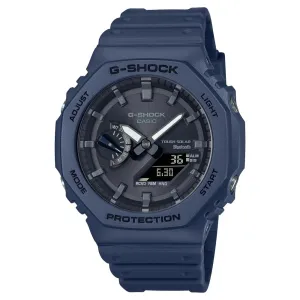 Casio G-Shock Blue Resin Strap Men Watch GA-B2100-2ADR