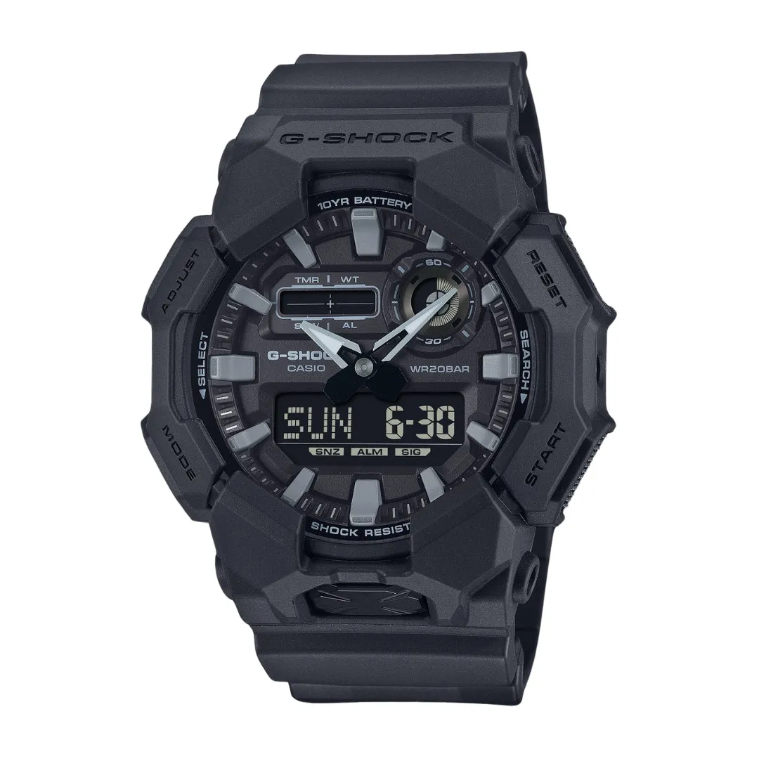 Casio G-Shock Digital-Analog Black Resin Strap Men Watch GA-010-1A1DR-P