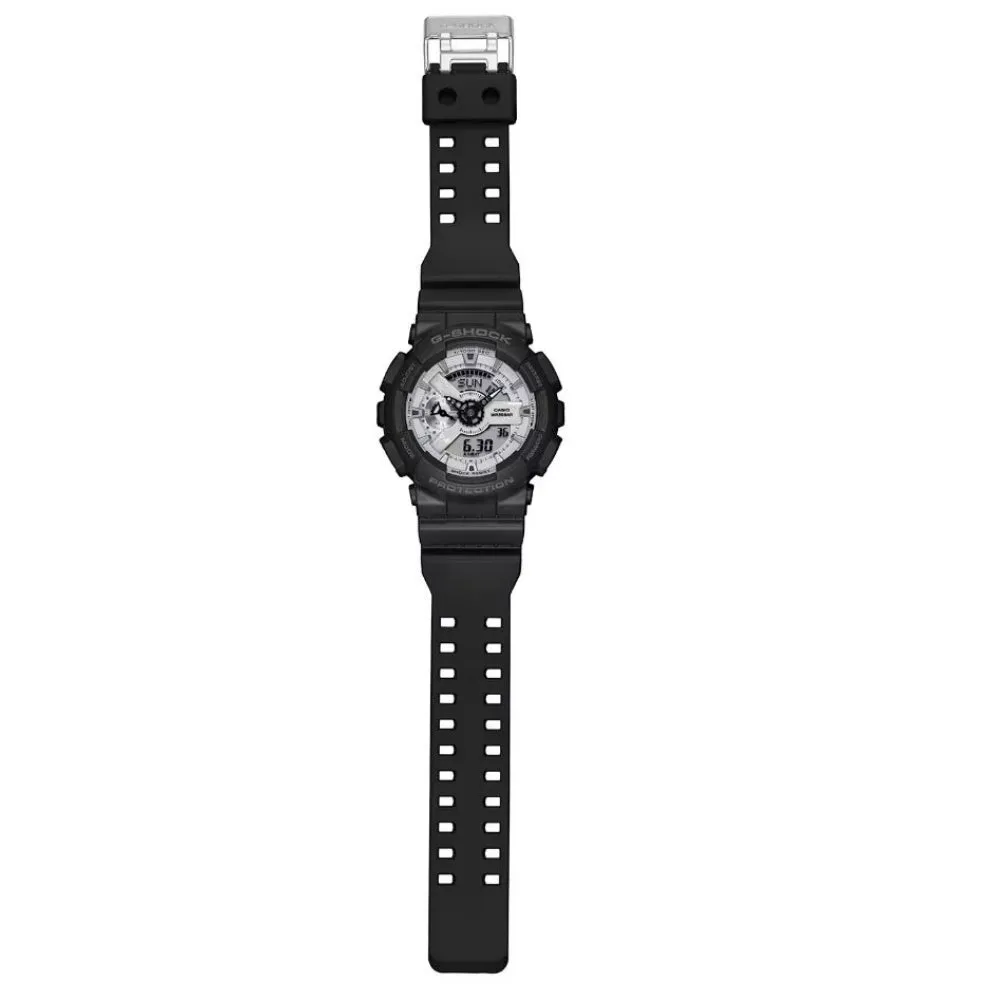 Casio G-Shock Digital-Analogue Black Resin Strap Men Watch GA-100WD & GA-110WD Series