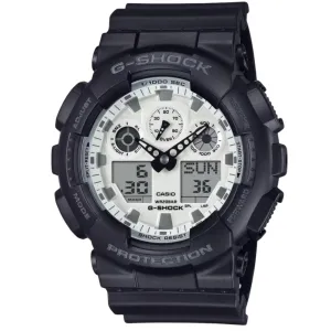 Casio G-Shock Digital-Analogue Black Resin Strap Men Watch GA-100WD & GA-110WD Series