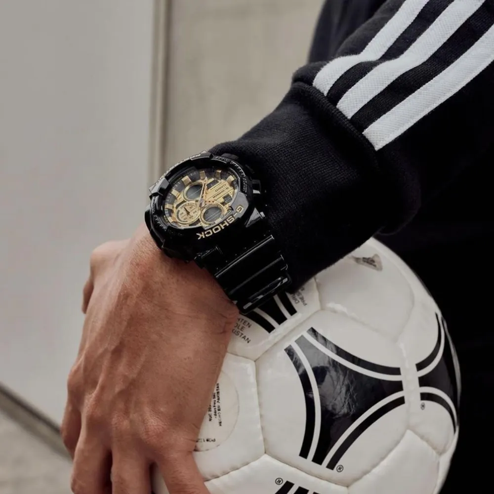 Casio G-Shock Digital-Analogue Black Resin Strap Men Watch GA-140GB-1A1DR-P