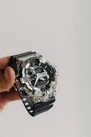 Casio G-Shock Digital-Analogue Black Resin Strap Men Watch GM-700-1ADR